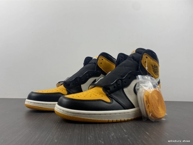 Cheap Air Toe Jordan Yellow High 555088-711 OG 1 0713
